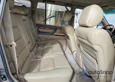 2000 Lexus Lx 470 z USA, uszkodzony, nr VIN JT6HT00W2Y0102384